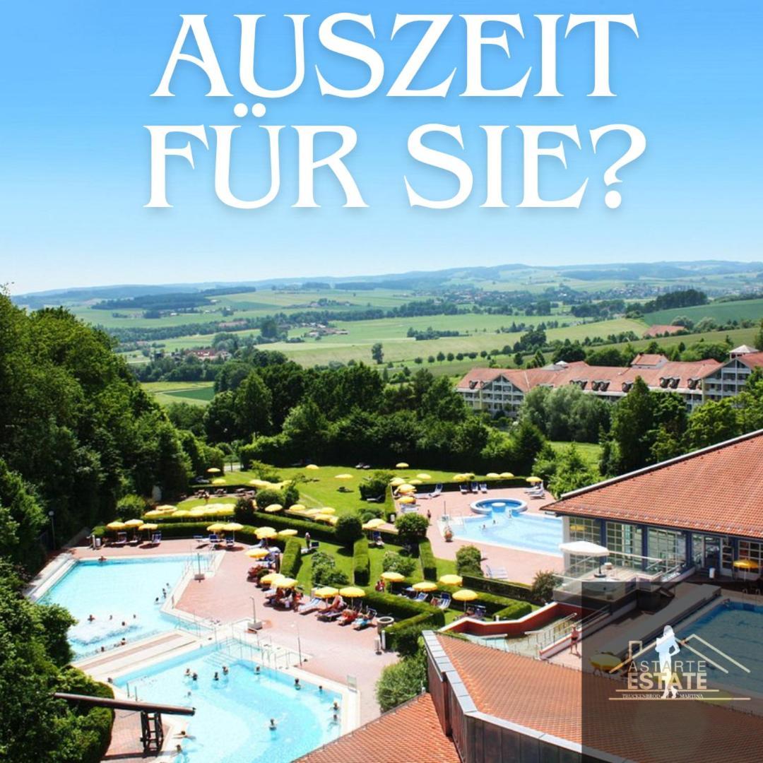 Fewo 20 - Appartement Im Rottalblick - Youngmodern Wohnen, Tiere Willkommen, Bademantelgang Zur Therme, Tv Und Balkon Bad Griesbach (Bavaria) Zewnętrze zdjęcie